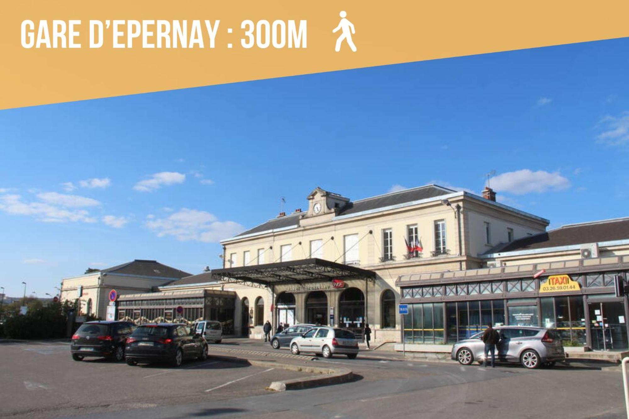 Gite Urbain - La Bulle De Champagne - Parking Épernay Exterior foto